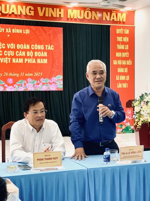 BAN LIÊN LẠC CỰU CÁN BỘ ĐOÀN VỚI CHUYẾN DU KHẢO TRẢI NGHIỆM “ BÌNH LỢI NGÀY MỚI “