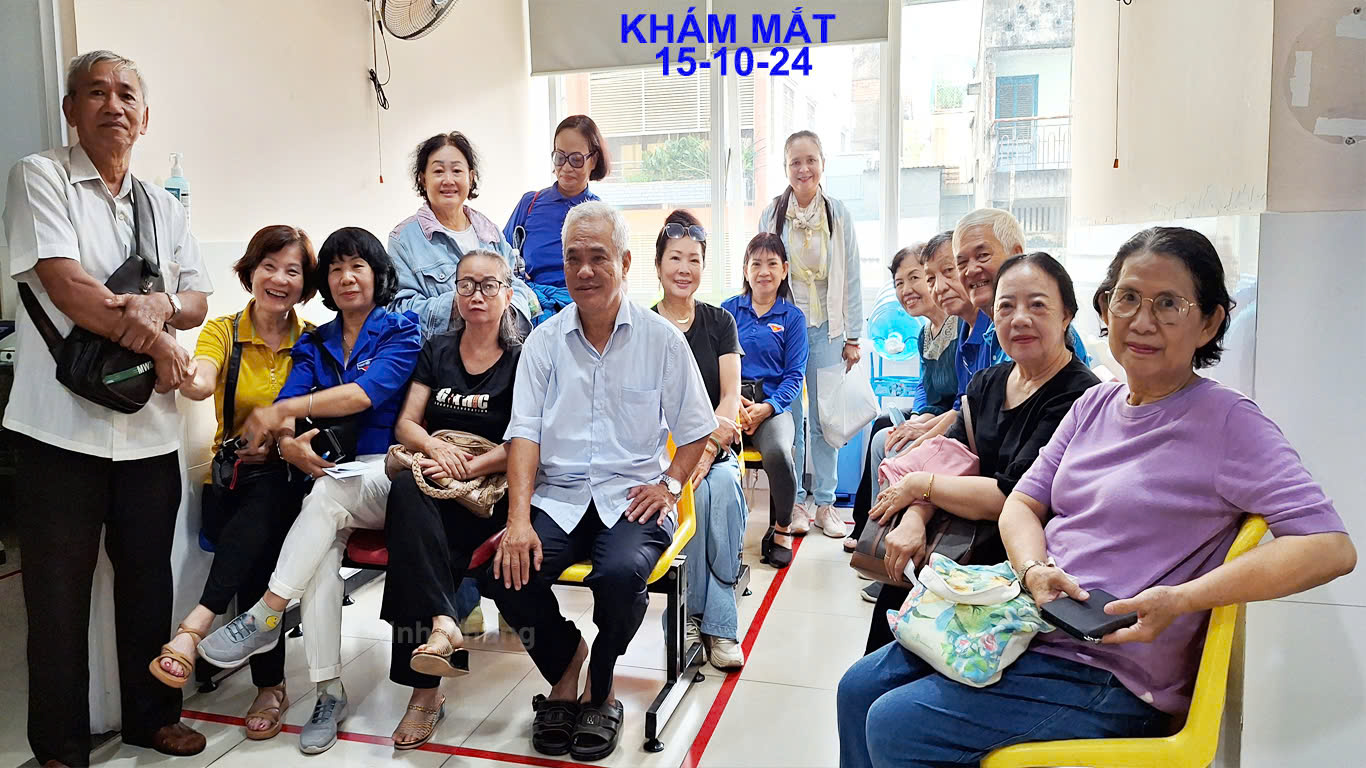 Chương trình khám mắt ngày 15.10.2024