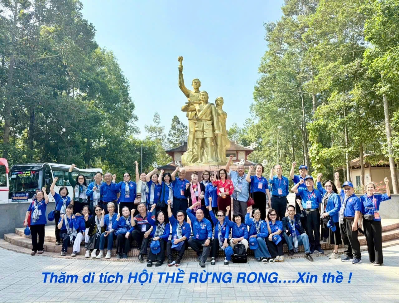 LƯU LUYẾN CHIA TAY ĐOÀN “ HỘI NGỘ TÂY NINH” NHỮNG NGÀY NỒNG ẤM