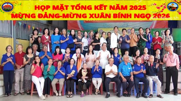 HỌP MẶT “MỪNG ĐẢNG – MỪNG XUÂN BÍNH NGỌ 2026”  TẠI ĐÌNH AN HỘI